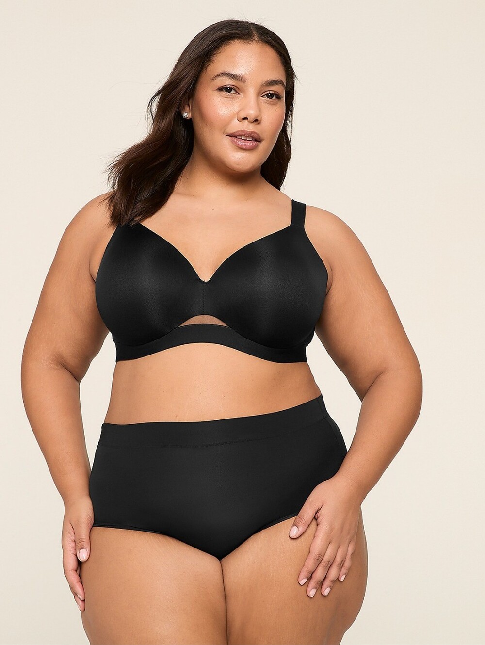 Cacique Comfort Bliss Lightly Lined Full Coverage Bra Size 36D